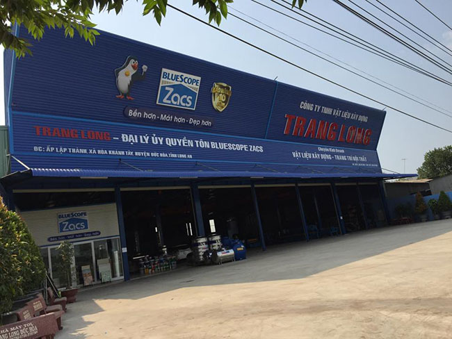 Cửa hàng vật liệu xây dựng Trang Long