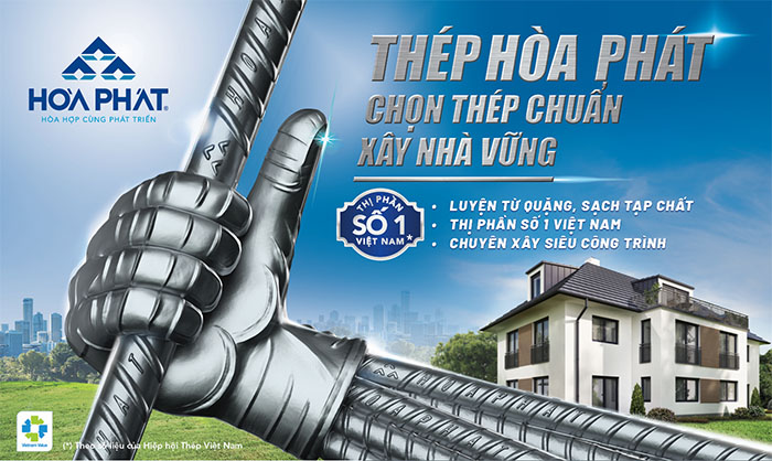 Tập đoàn Hòa Phát là đơn vị chuyên cung cấp, kinh doanh phụ kiện sắt thép tại TPHCM