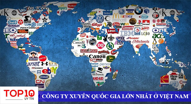 Top 10 các công ty xuyên quốc gia ở Việt Nam uy tín nhất