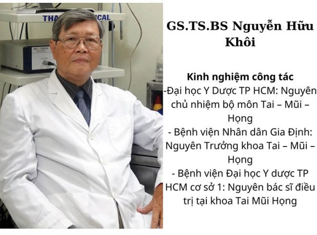 GS.TS Bác sĩ Nguyễn Hữu Khôi