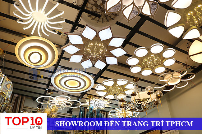 Top 10 showroom đèn trang trí TPHCM uy tín & chất lượng