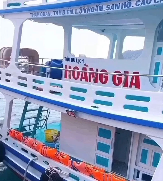 Thuê tàu tham quan đảo Nam Du