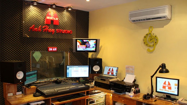Phòng thu âm ở TPHCM Anh Huy