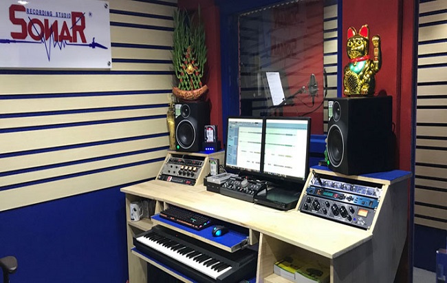 Phòng thu âm ở TPHCM Sonar Studio