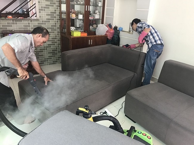 Giặt sofa tại nhà quận Gò Vấp | Nguồn: Vệ Sinh Việt