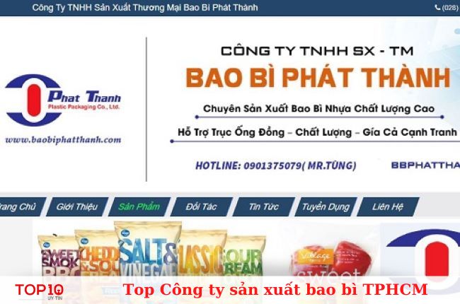 Công ty TNHH SX-TM Bao bì Phát Thành
