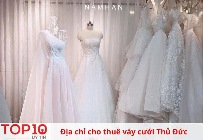 Nơi cho thuê váy cưới đẹp, chất lượng tại Thủ Đức