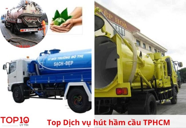 Top 10 dịch vụ hút hầm cầu giá rẻ tại TPHCM