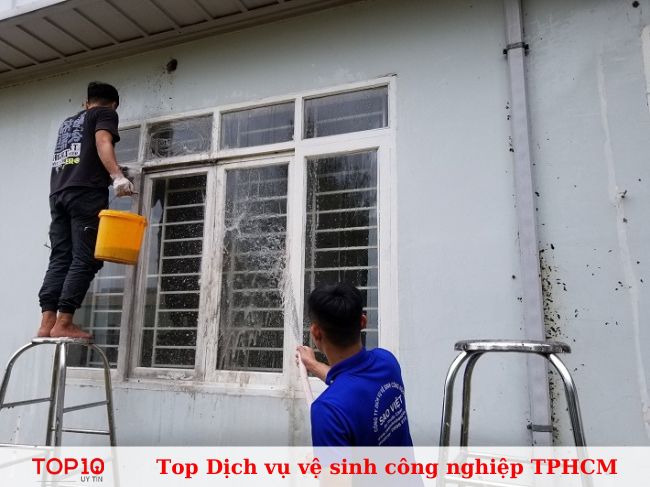 Dịch vụ vệ sinh Sao Việt