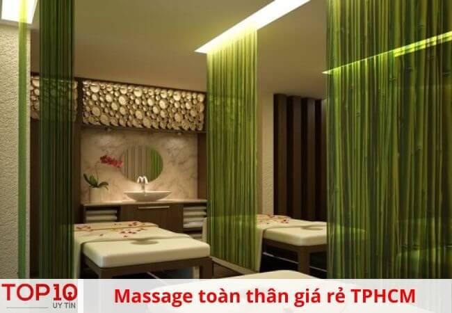 Spa masage body giá rẻ TPHCM