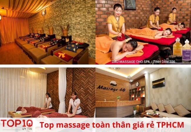 Top 15 spa massage body giá rẻ tphcm cực chất