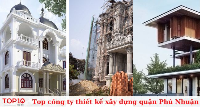 Top công ty thiết kế xây dựng Quận Phú Nhuận giá cạnh tranh