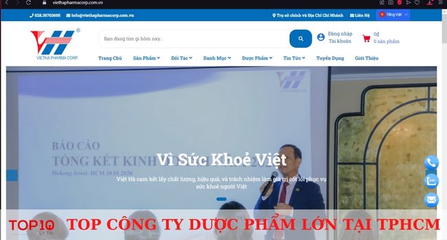 Công ty dược phẩm Việt Hà