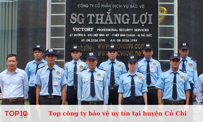 Công ty Bảo vệ Sài Gòn Thắng Lợi