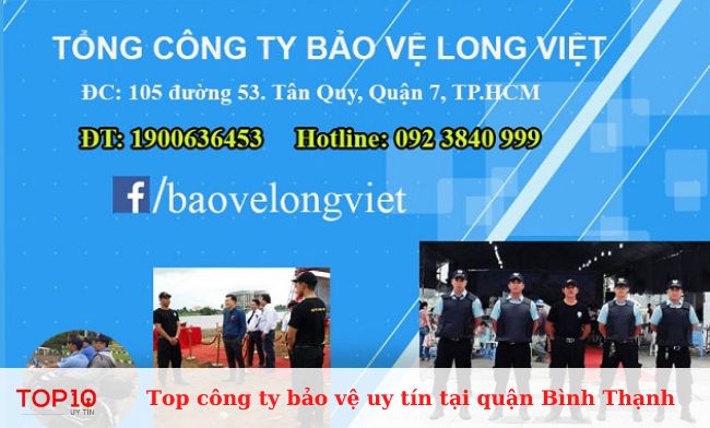 Công ty bảo vệ Long Việt