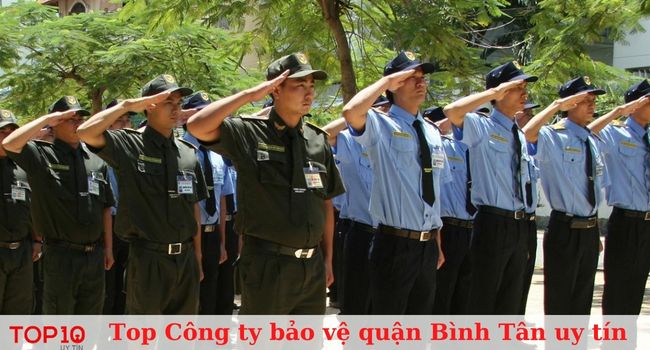 Công ty bảo vệ quận Bình Tân
