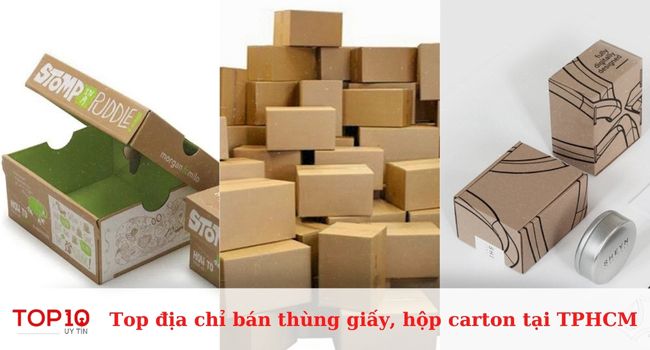 Top 20 địa chỉ bán thùng giấy carton, hộp carton giá rẻ tại TPHCM