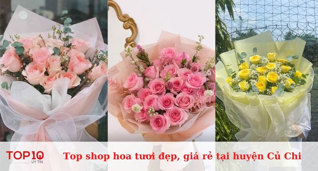 Top 5 shop hoa tươi đẹp, giá rẻ tại huyện Củ Chi