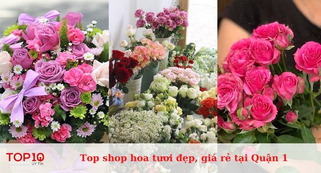 Top shop hoa tươi đẹp nhất tại Quận 1