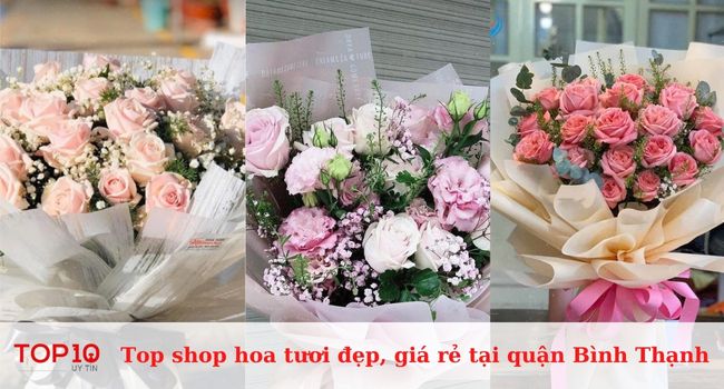 Top shop hoa tươi đẹp, giá rẻ ở quận Bình Thạnh