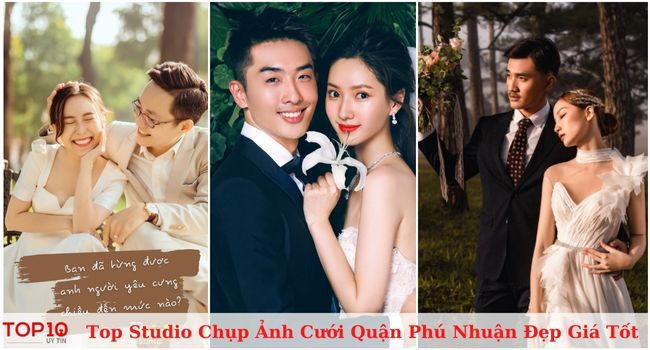 Top Studio chụp ảnh cưới tại quận Phú Nhuận giá tốt