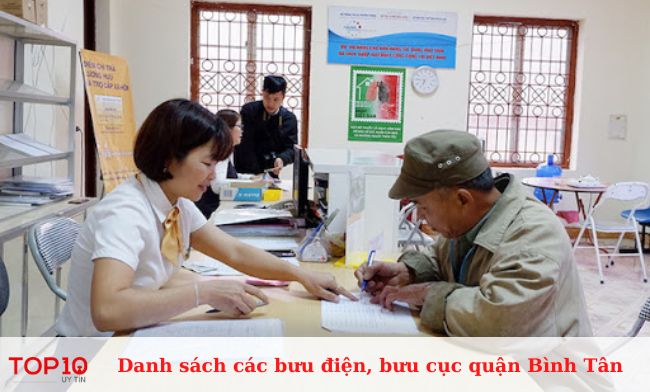 Bưu điện quận Bình Tân - Bình Trị Đông