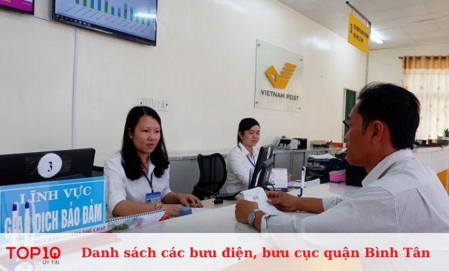 Bưu điện quận Bình Tân - Tân Kiên