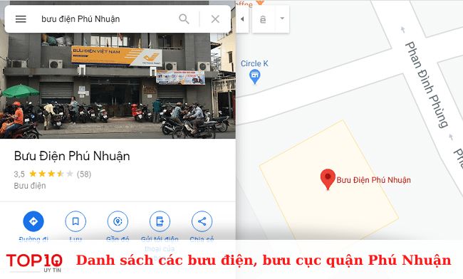 Bưu điện Quận Phú Nhuận