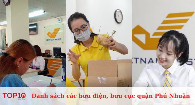 Danh sách bưu điện, bưu cục quận Phú Nhuận - TPHCM