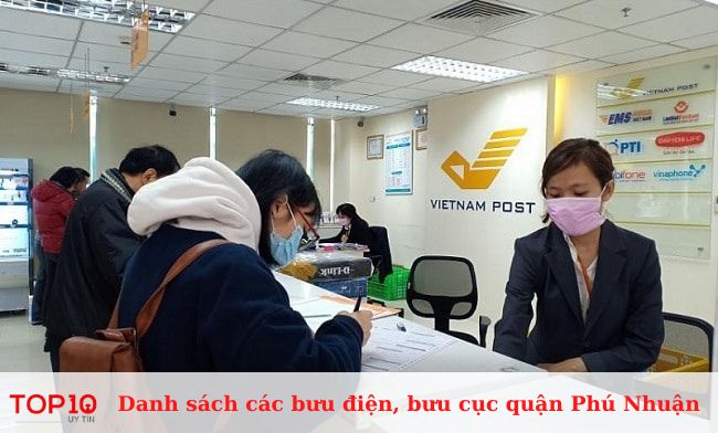 Bưu điện quận Phú Nhuận - Trung tâm Ups