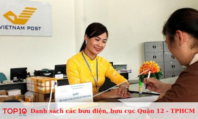 Bưu điện Quận 12 Hà Huy Giáp