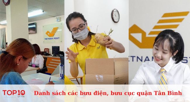 Danh sách bưu điện, bưu cục quận Tân Bình – TPHCM
