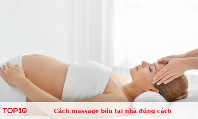 Massage đầu cho mẹ bầu 