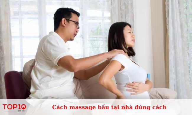 Massage vai cho mẹ bầu